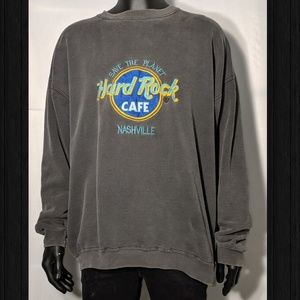 Vintage "Save the Planet" Hard Rock Crewneck